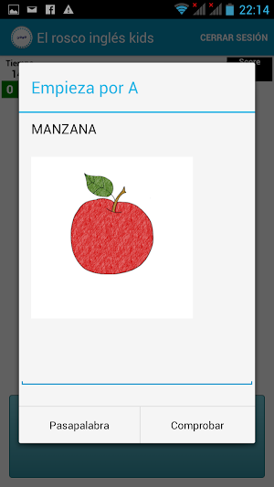 El rosco inglés kids Screenshot 0