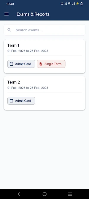 Sri Venkatesha Parent App Screenshot 1