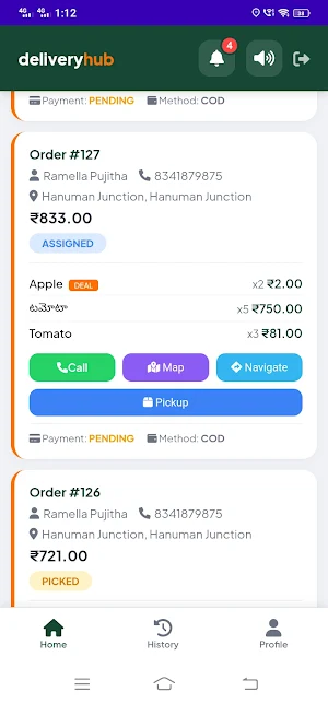 KGM Mart Delivery Screenshot 2