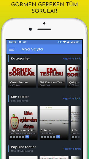 LGS Hazırlık Screenshot 2