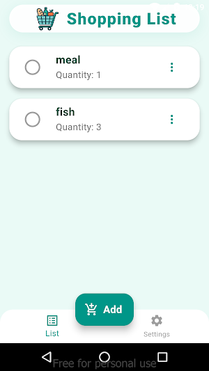 Shopping List screenshot 6
