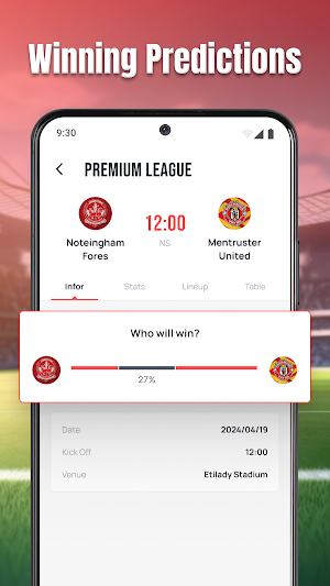 All Football Live Score Screenshot 1