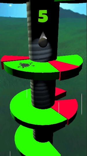 Helix Ball Jumper o Super Game Screenshot 3