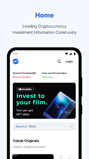 Cobak - Crypto Community Screenshot 0