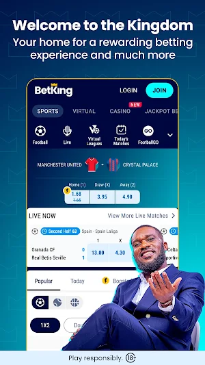 BetKing - Sports Betting App Screenshot 1