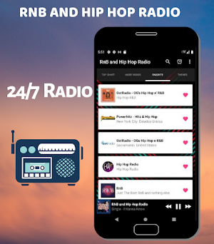 RnB and Hip Hop Radio Screenshot 2