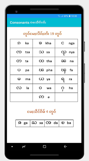 Learn Tai online - ႁဵၼ်းလိၵ်ႈတႆး Screenshot 2