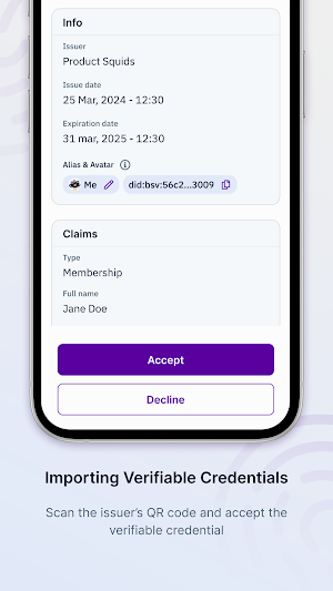 Teranode Identity Screenshot 3