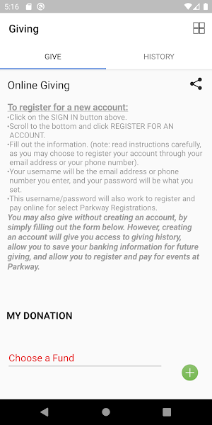 Parkway Baptist St Louis Screenshot 2
