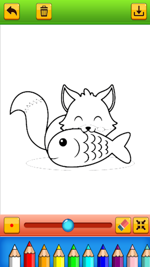 coloring little cat and dog Screenshot 2