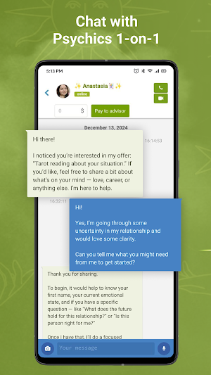 YSoul: Psychic & Tarot Chat Screenshot 1