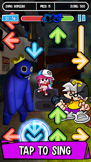 Music Beat Battle: Rainbow Mod Screenshot 1