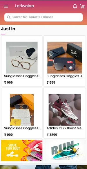 Latiwalaa Online Shopping App Screenshot 2