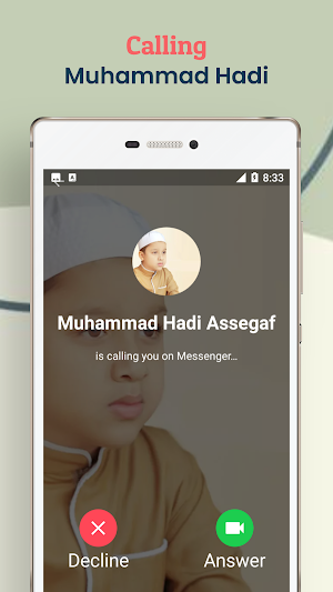 Muhammad Hadi Fake Call Screenshot 2