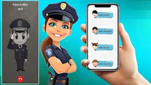 Policia de niños llamada Screenshot 2