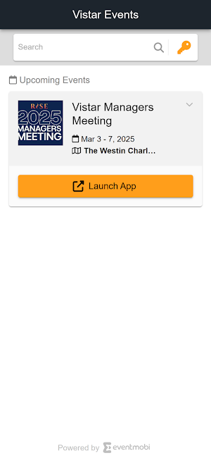 Vistar Events Screenshot 0