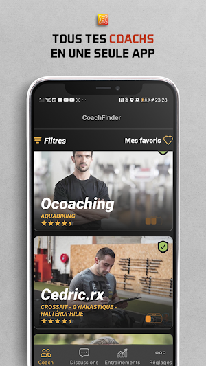 CoachFinder Screenshot 0