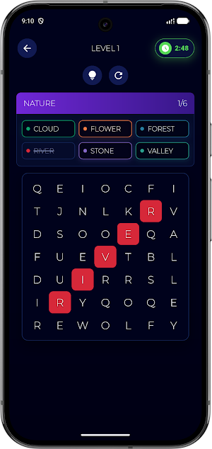 8 way - Word Puzzle Screenshot 3