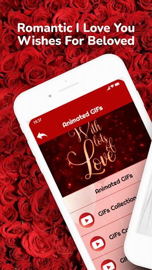 Romantic I Love You Cards GIFs Screenshot 0