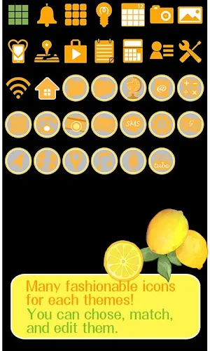 -Citrus- Theme +HOME Screenshot 3