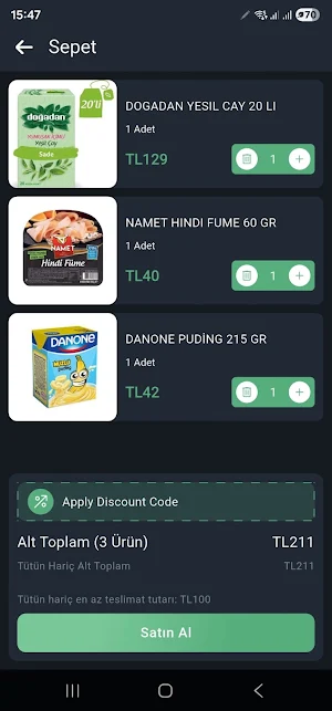 Sayili Express Screenshot 1