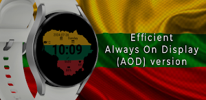 Lithuania Map Watch Face Screenshot 1