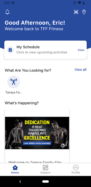 TFF Fitness Screenshot 0