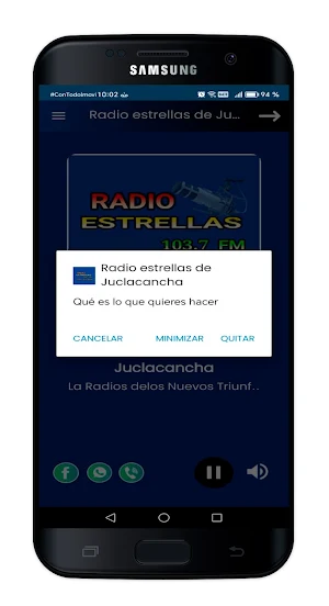 Radio estrellas de Juclacancha Screenshot 2