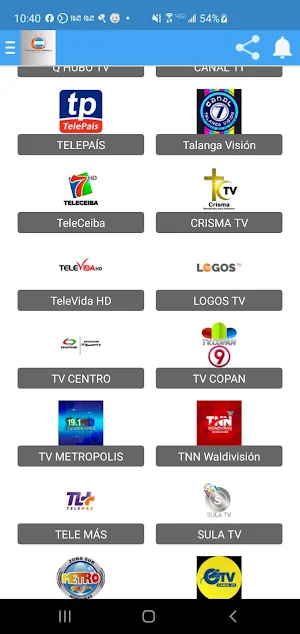 Television de Honduras Screenshot 3