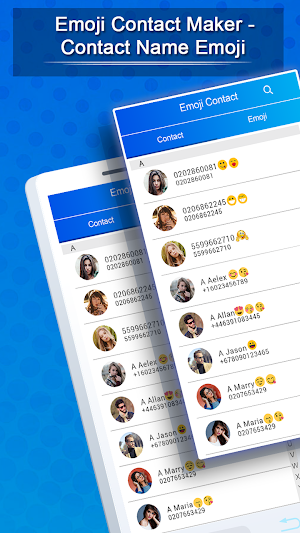 Emoji Contact Maker - Contact Name Emoji Screenshot 0