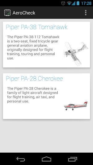 AeroCheck Screenshot 0