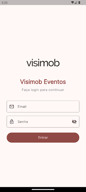 Visimob Eventos Screenshot 0