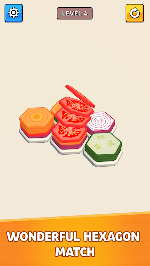 Hexa Block Sort - Color Puzzle Screenshot 3