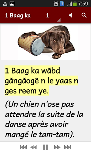 Proverbes en mooré vol. 1 Screenshot 0