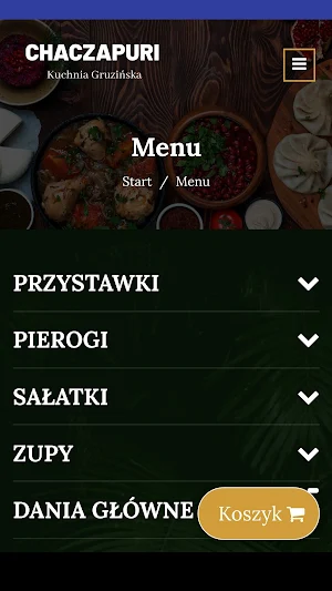 Chaczapuri Kuchnia Gruzińska Screenshot 3
