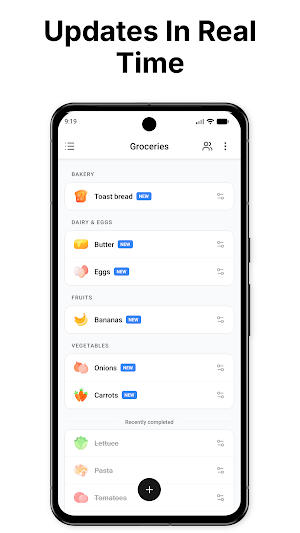Groceree: Shared Grocery List Screenshot 2