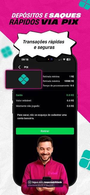 VBET - Apostas e Casino Screenshot 2