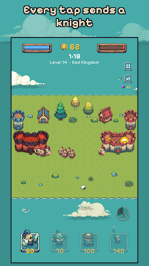 Tiny Siege: Castle Battle Screenshot 1