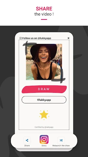 Lukky - Easy Instagram raffle among comments Screenshot 3
