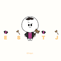 카카오톡 테마 - Mbti_엣티제 white ver