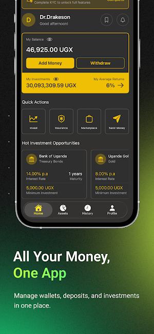 AfriVest Screenshot 1