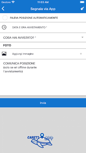 CarettApp Screenshot 2