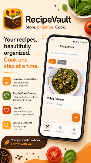 RecipeVault Screenshot 0