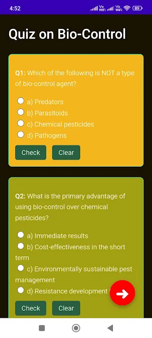 Bio-control of pests Screenshot 1