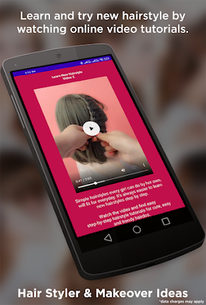 Girl Hair Style Makeover Video Screenshot 2