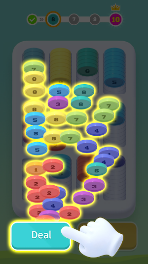 Color Stack & Sort Pazzle Screenshot 1