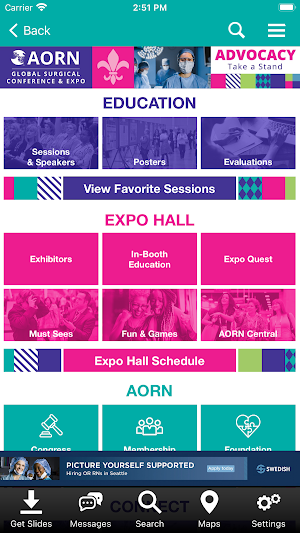 AORN Expo Screenshot 2