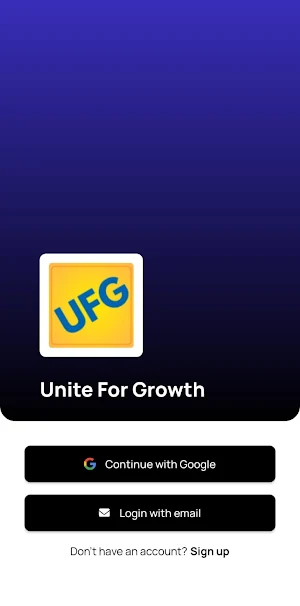 UNITE FOR GROWTH Screenshot 1