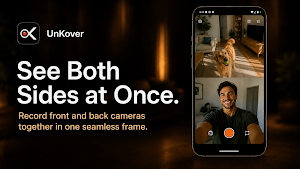 UnKover: Dual Camera & AI Vlog Screenshot 0