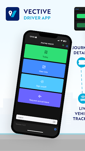 VecTive Driver App Screenshot 0
